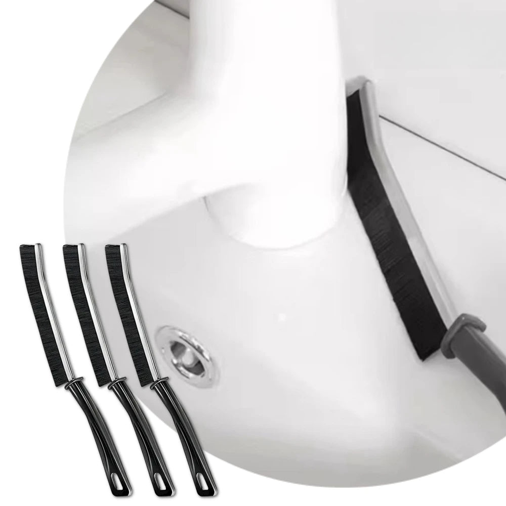 Revolutionary 1/3PCS Multifunctional Gap Cleaning Brush Kit - The Ultimate Bathroom Cleaning Tool for Grout and Hard-to-Reach Areas!
