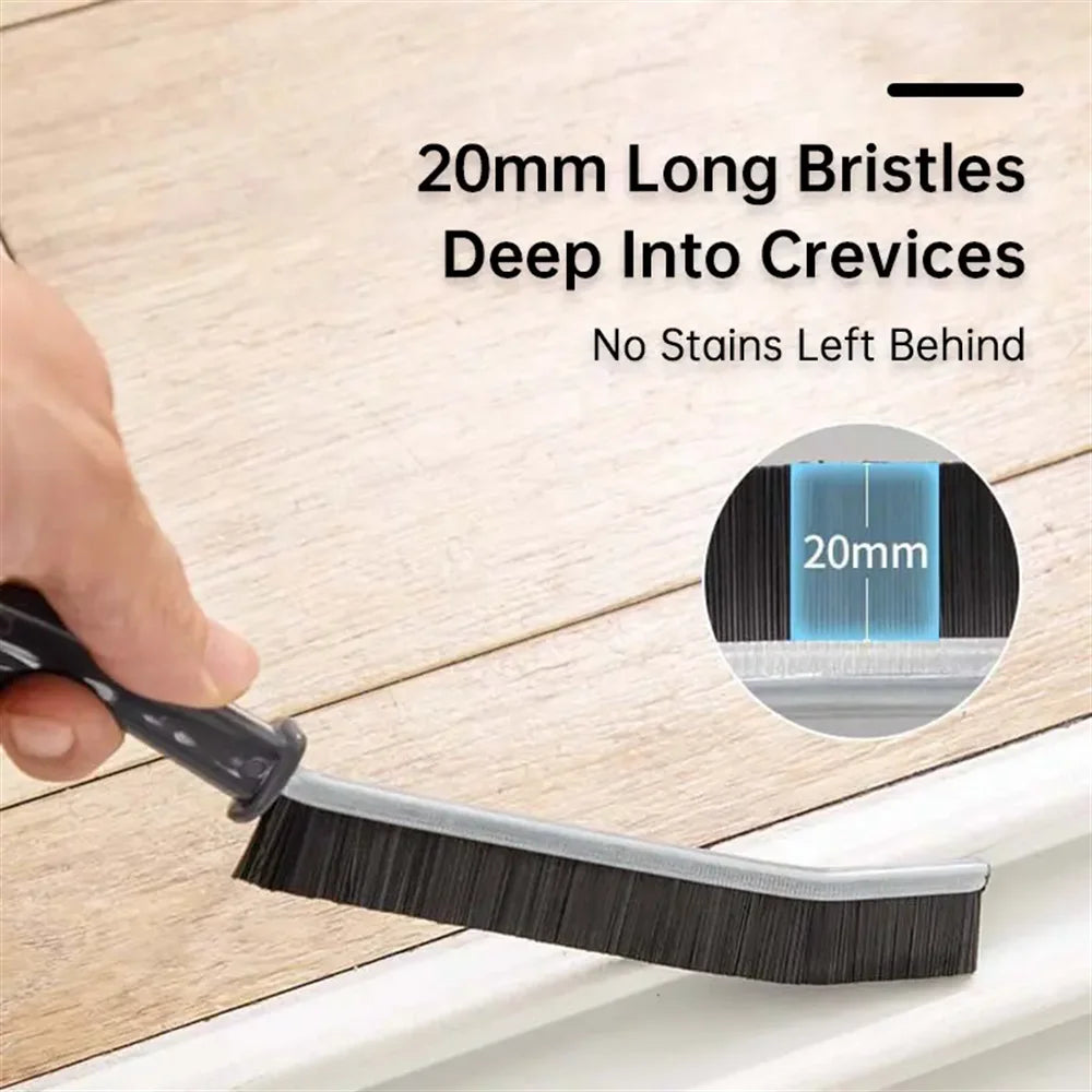 Revolutionary 1/3PCS Multifunctional Gap Cleaning Brush Kit - The Ultimate Bathroom Cleaning Tool for Grout and Hard-to-Reach Areas!