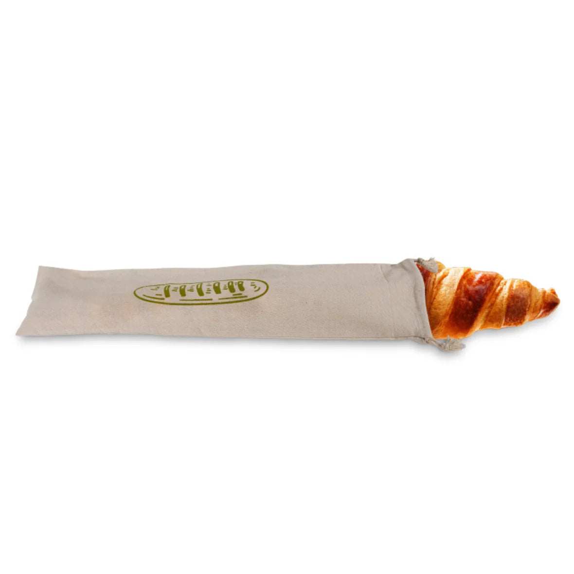 Versatile Linen Bread Bags - Reusable Drawstring Storage for Artisan Breads and More